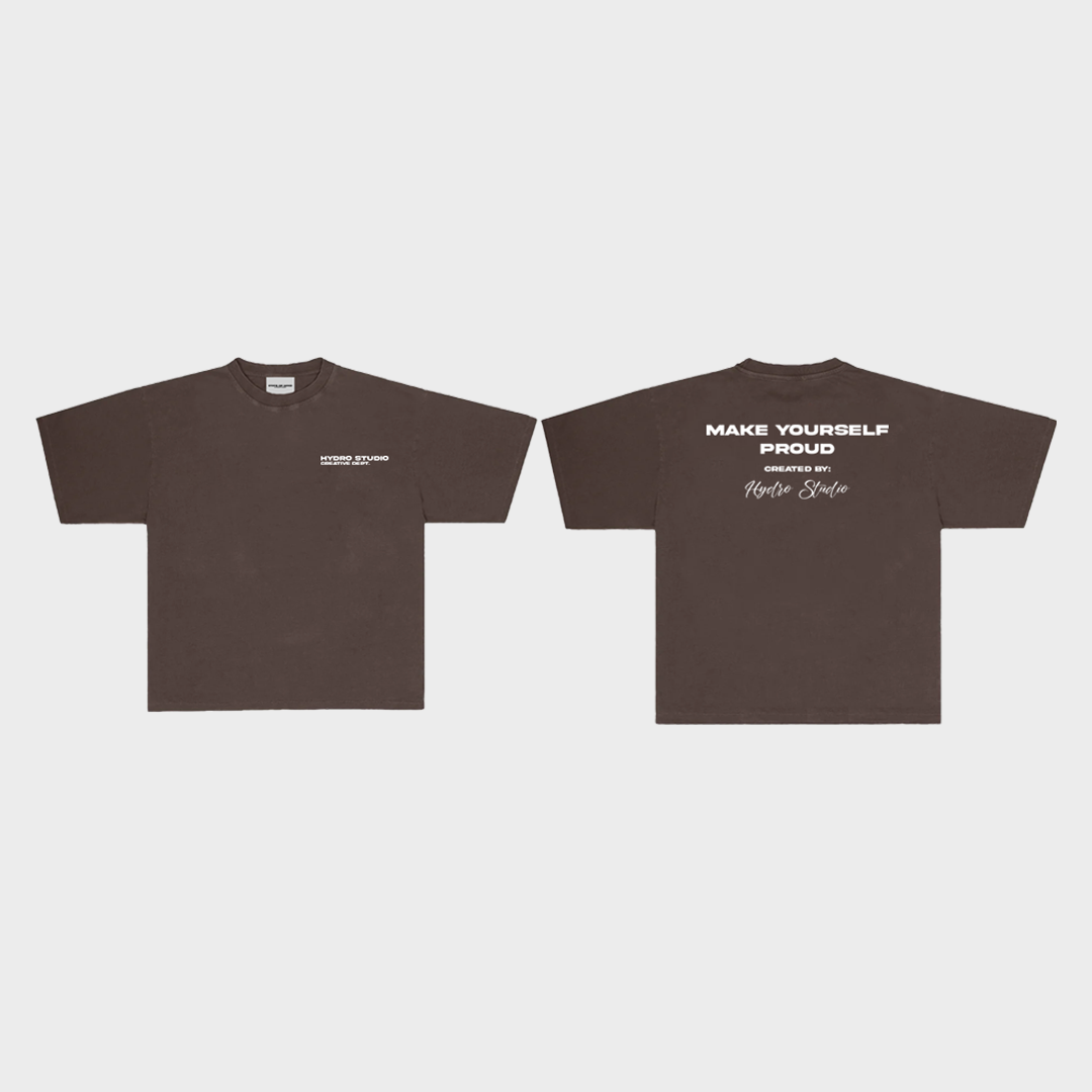 Make Yourself Proud Oversized Tee
