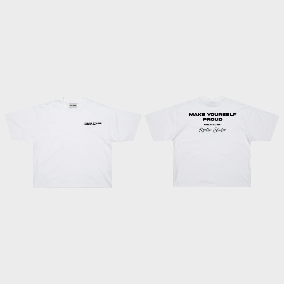 Make Yourself Proud Oversized Tee