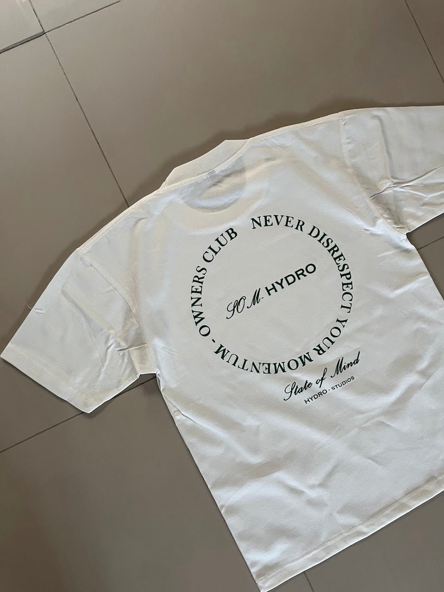 Momentum Oversized Tee (White)
