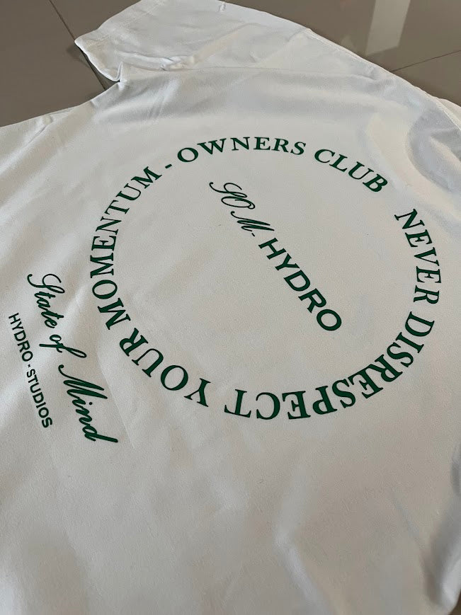 Momentum Oversized Tee (White)
