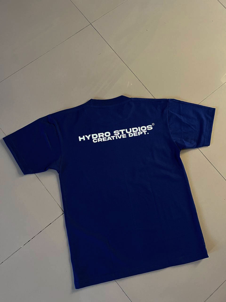 HYDRO Creative Dept* Basic Oversized Tee - Cobalt Blue