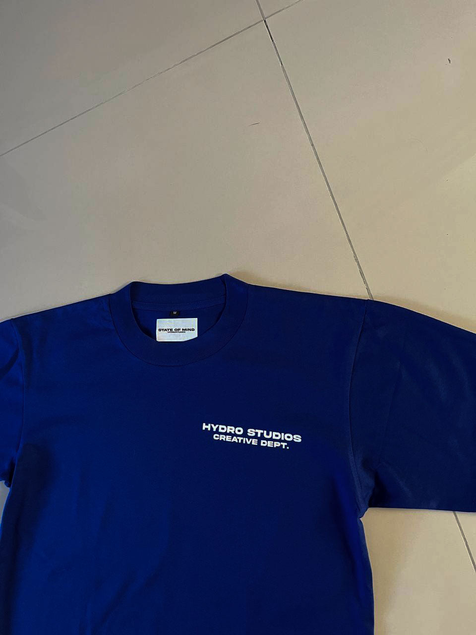 HYDRO Creative Dept* Basic Oversized Tee - Cobalt Blue