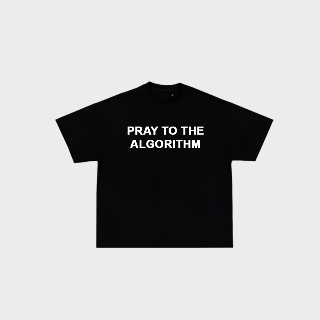 Algorithm Oversized Tee (Black)