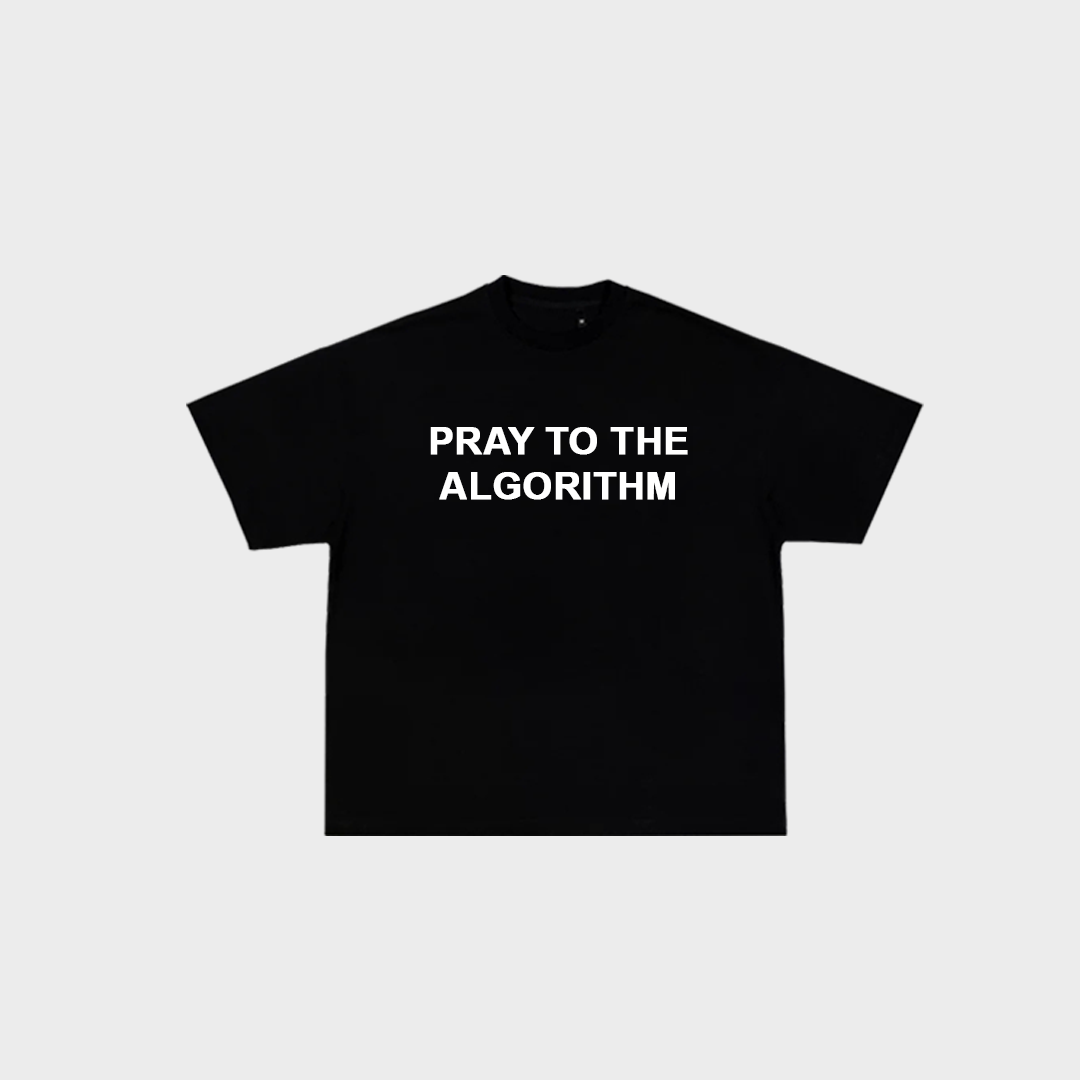 Algorithm Oversized Tee (Black)