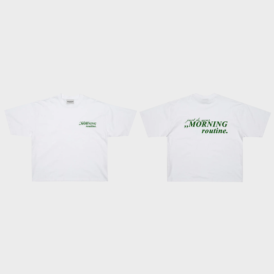 Morning Oversized Tee (White)