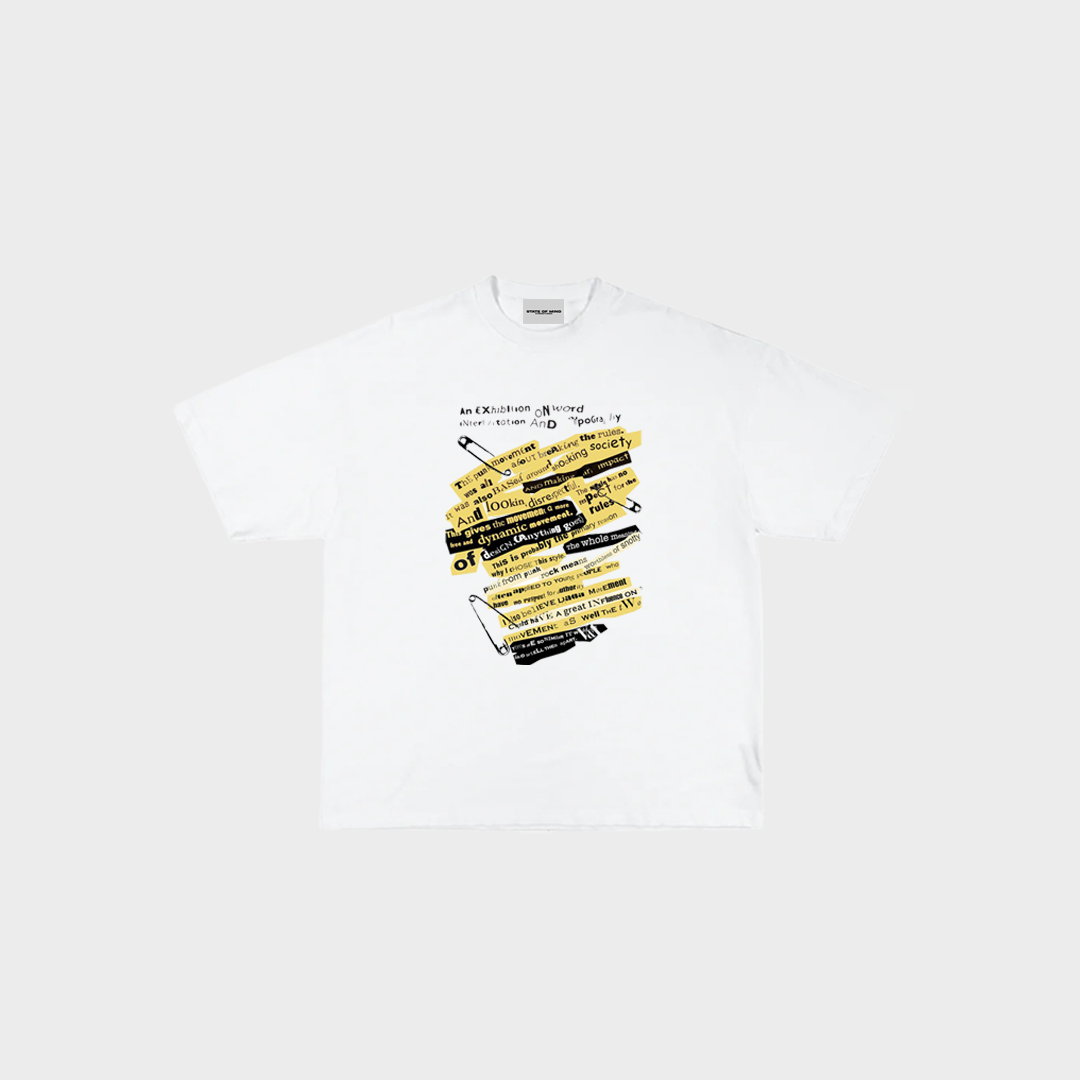 Exhibition Basic Oversized Tee (White)