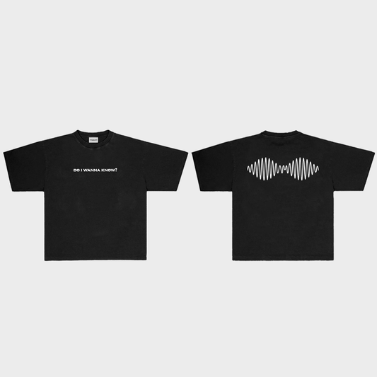 Arctic Monkeys "Do I Wanna Know?" Premium Oversized Tee