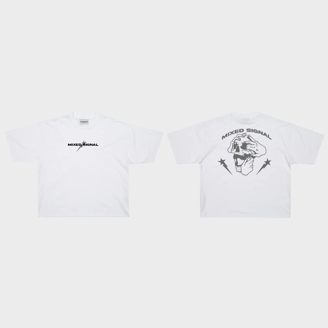 Mixed Signal Boxy Crop Tee