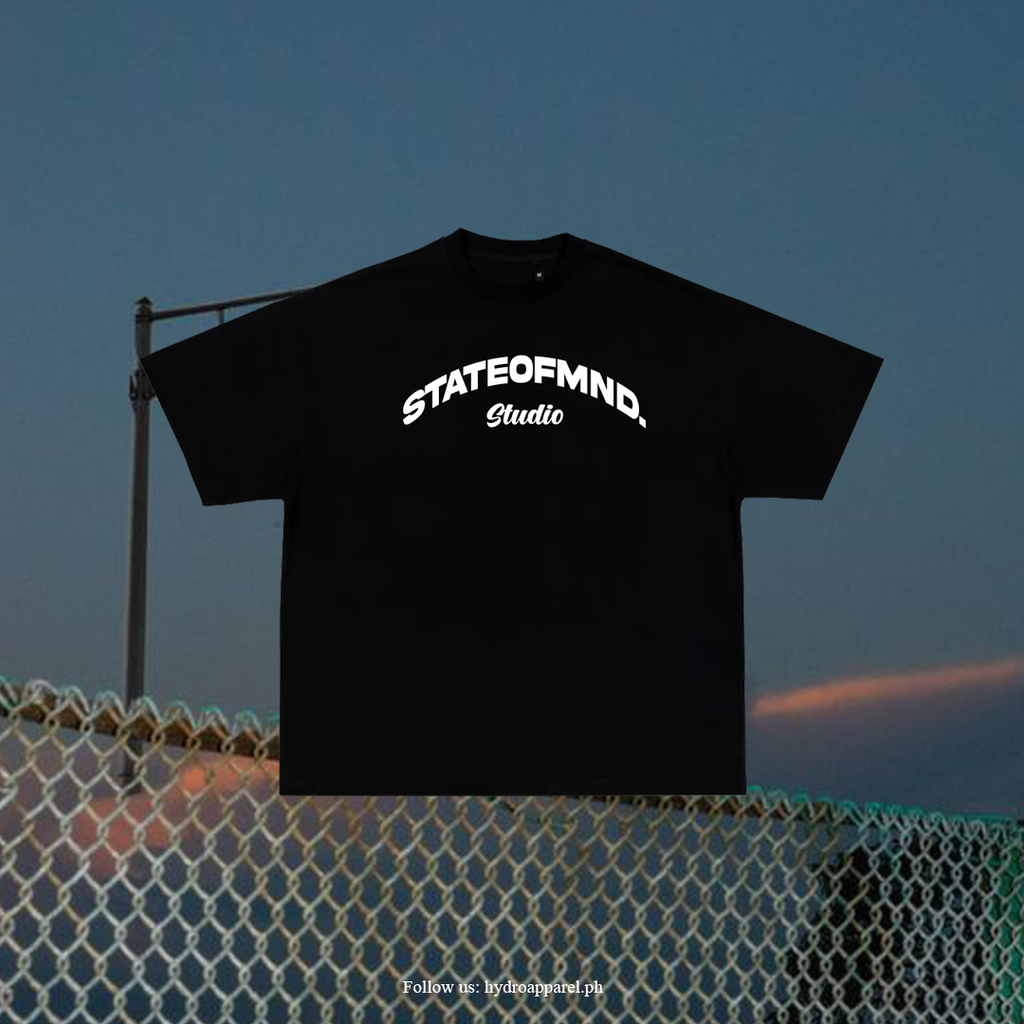 SOM Studio Oversized Tee (Black)