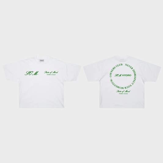 Momentum Oversized Tee (Off-White)