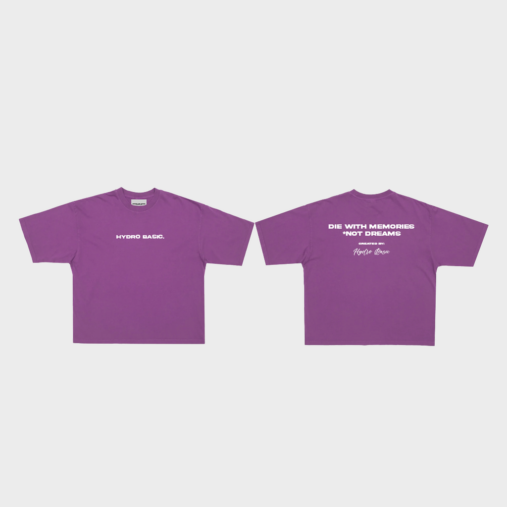 Die with Memories Premium Oversized Tee