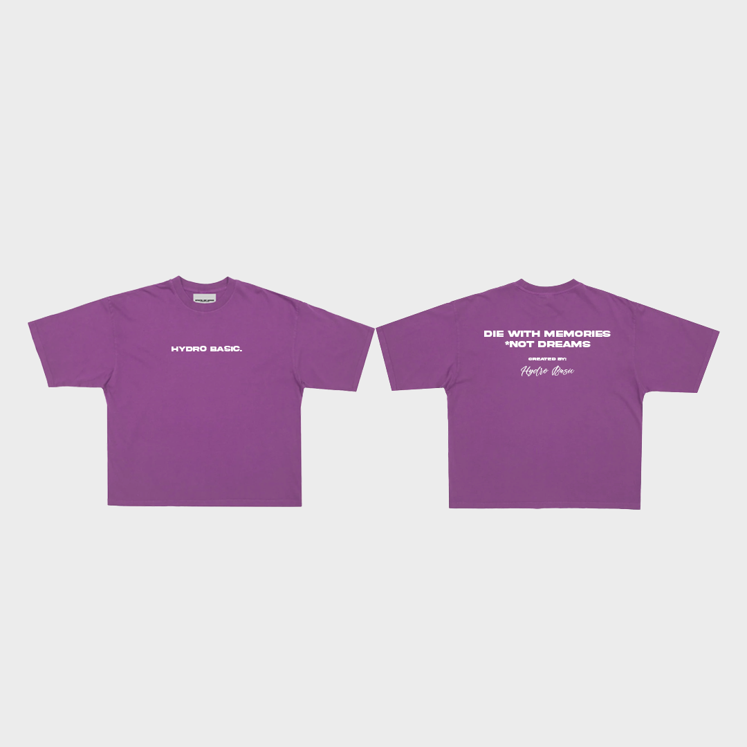 Die with Memories Premium Oversized Tee