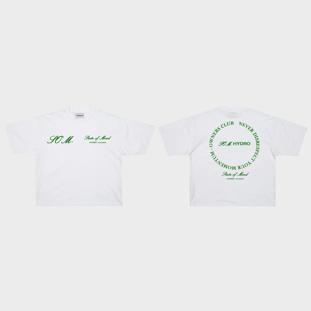 Momentum Oversized Tee (White)