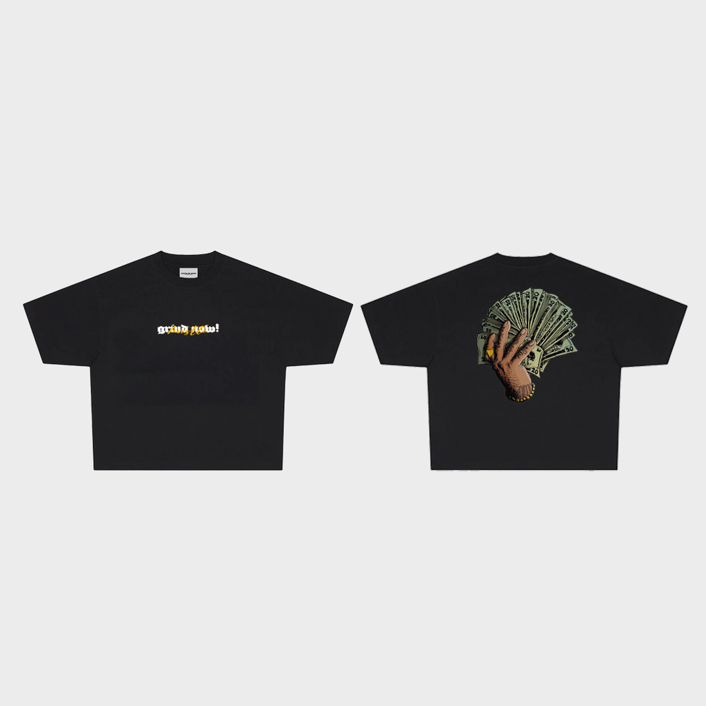 Grind Oversized Tee (Black)