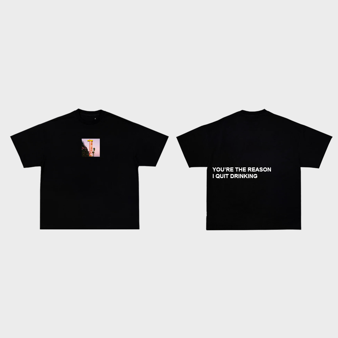 Drinking Oversized Tee