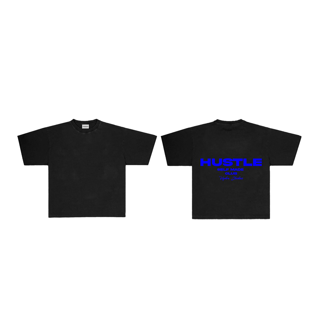 Hustle Boxy Cropped Tee
