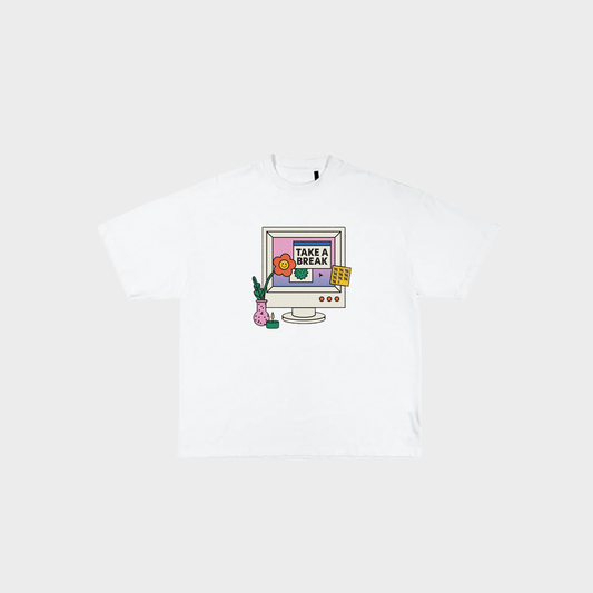 Self-Care Basic Tee (White)