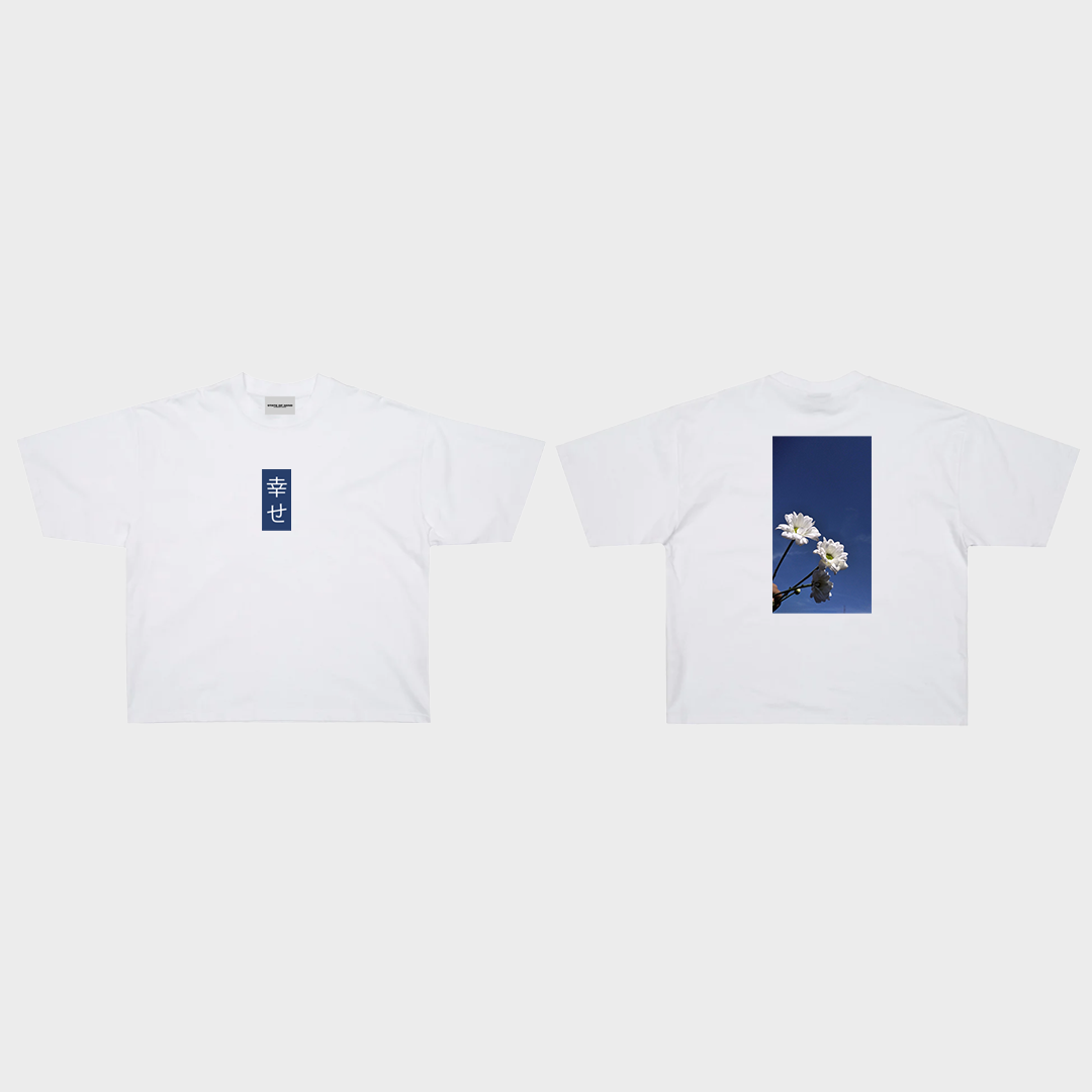 Happiness Basic Tee (White)