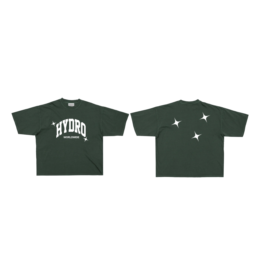 Hydro Worldwide Varsity Oversized Tee