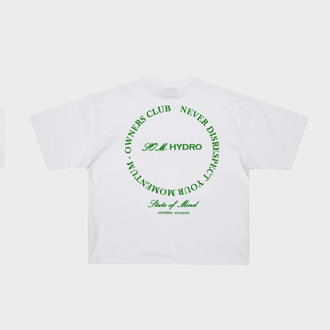 Momentum Oversized Tee (White)