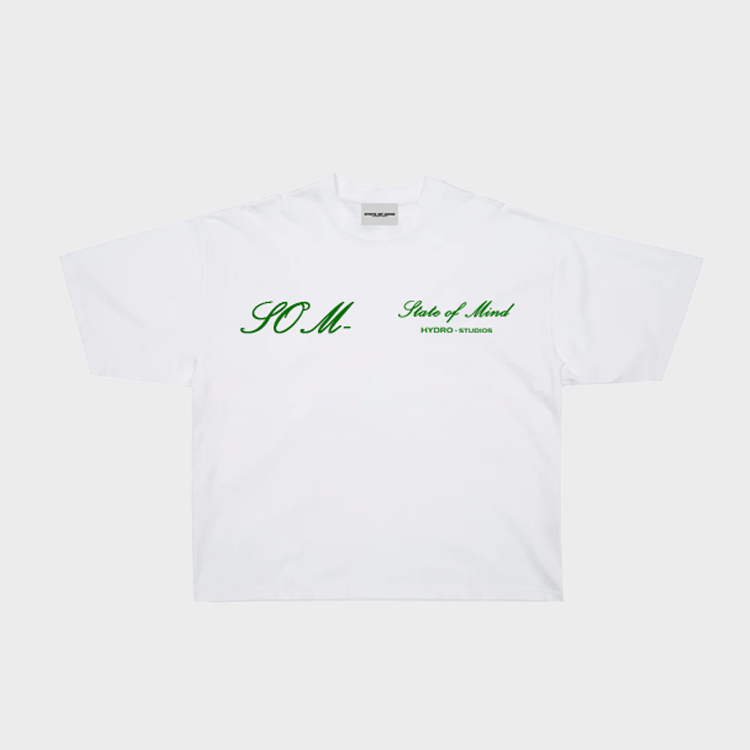 Momentum Oversized Tee (White)
