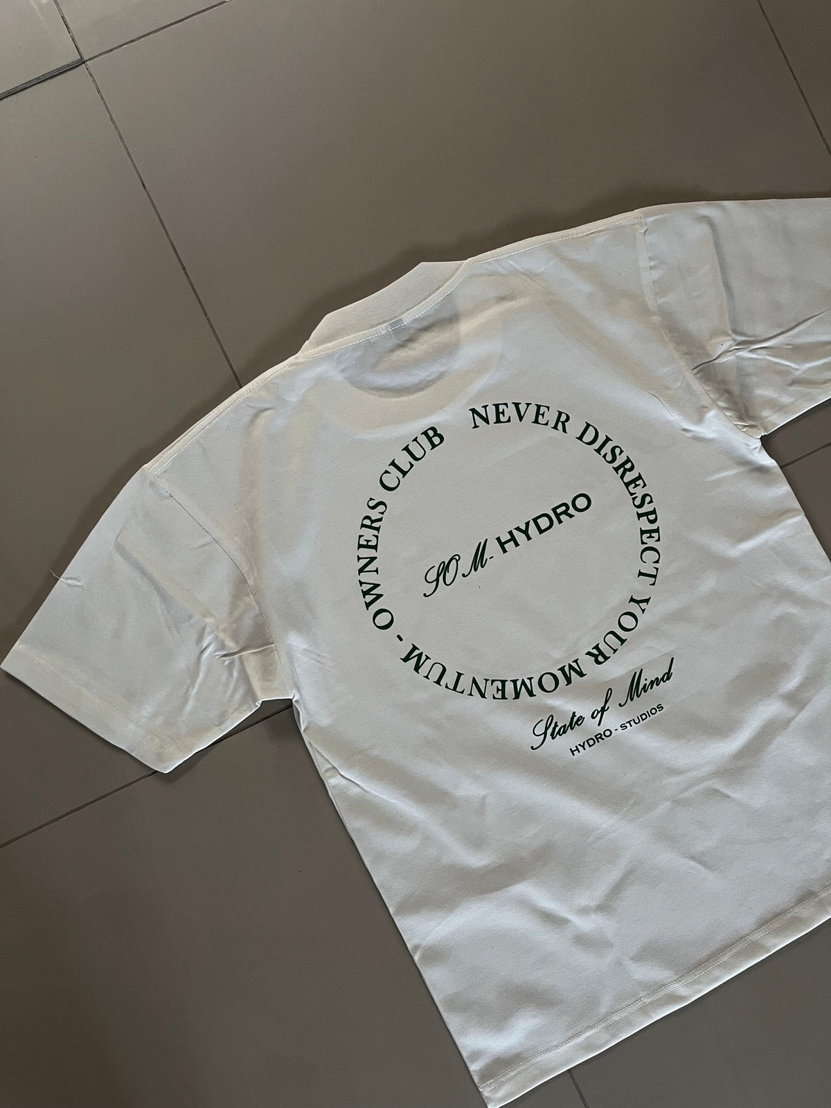 Momentum Oversized Tee (White)