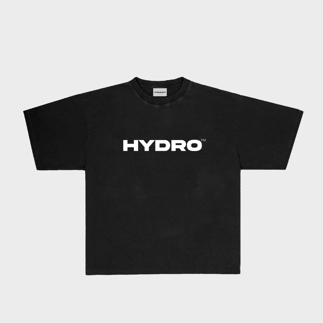 "Classic" Hydro Oversized Tee (Black)