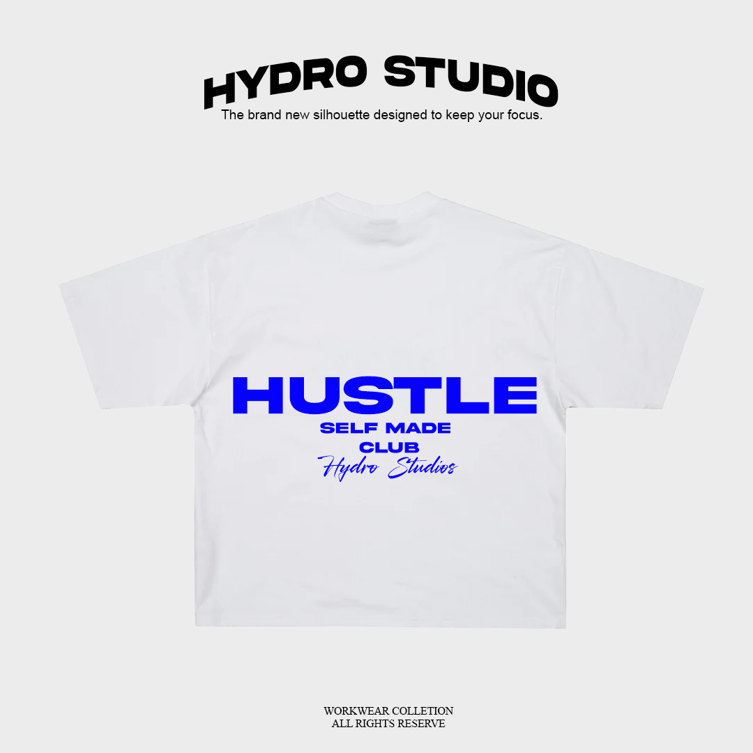 Hustle Boxy Cropped Tee