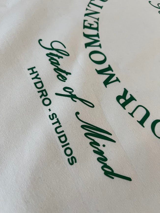 Momentum Oversized Tee (White)