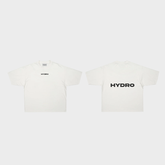 "Classic" Logo Oversized Tee (Off-White)