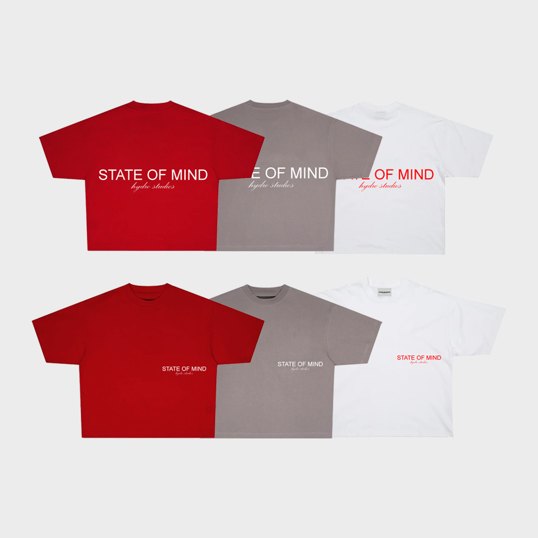 State of Mind Boxy Crop Tee